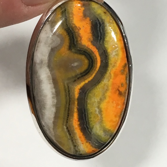 Bumblebee Jasper Pendant (G) - Picture 6 of 8